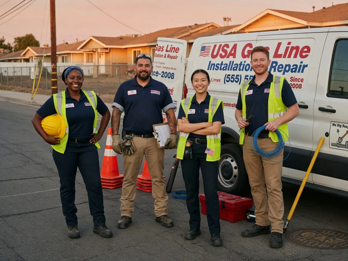 Gas Line Installation company in Adrian, MO